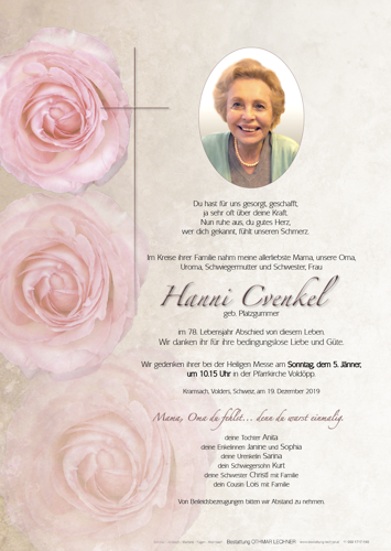 Parte von Hanni Cvenkel
