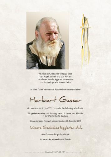 Parte von Herbert Gasser