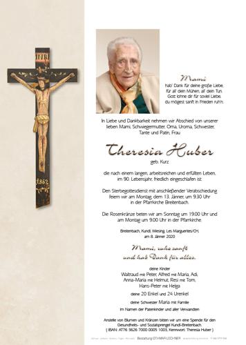 Parte von Theresia Huber