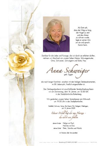 Parte von Anna Schweiger