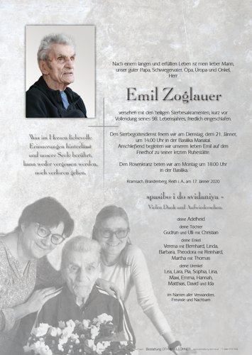 Parte von Emil Zoglauer