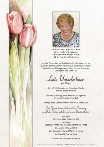 Parte von Unterlechner Lotte