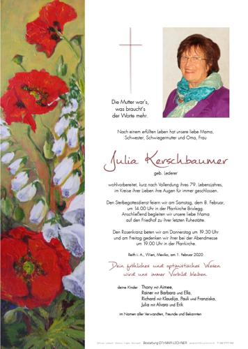 Parte von Julia Kerschbaumer