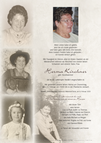 Parte von Hermine Kirchner