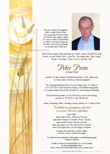 Parte von Peter Prem
