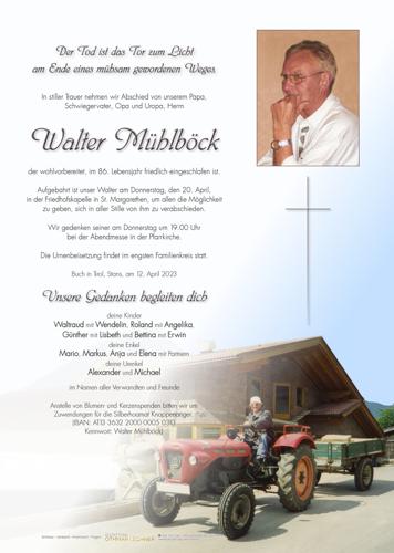 Parte von Walter Mühlböck