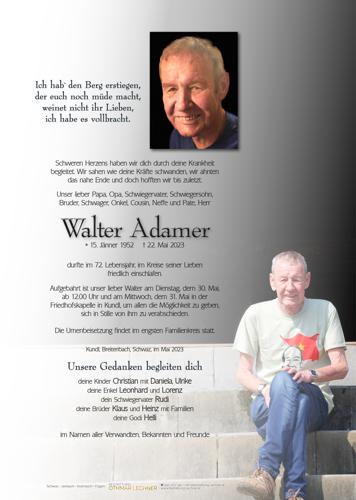 Parte von Walter Adamer