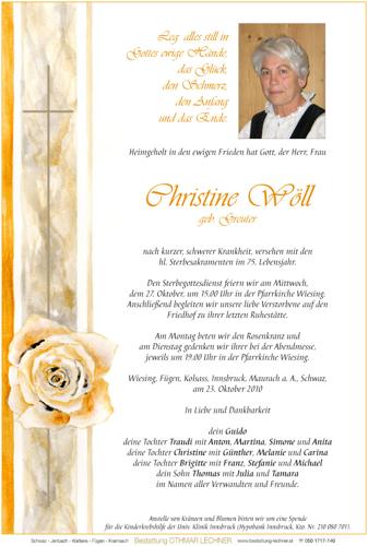 Parte von Christina Wöll