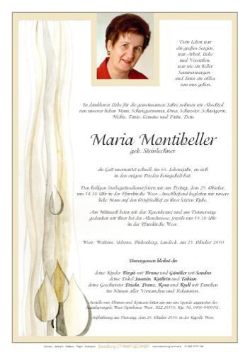 Parte von Maria Montibeller
