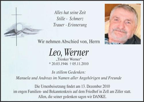 Parte von Werner Leo