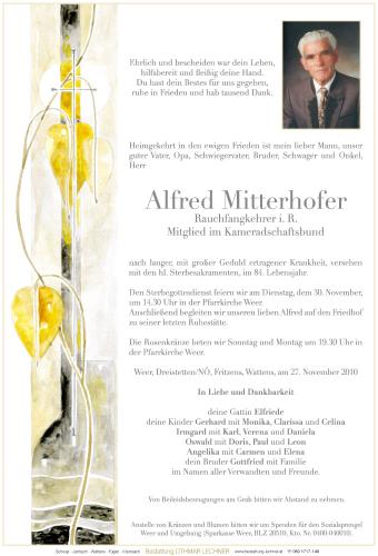 Parte von Alfred Mitterhofer