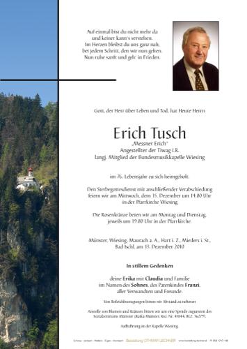 Parte von Erich Tusch