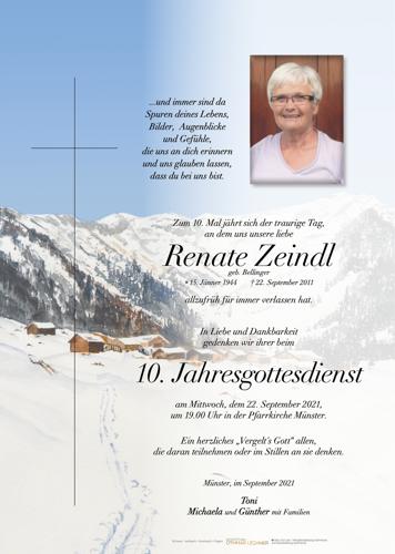 Parte von Renate Zeindl