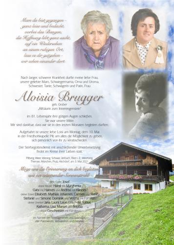 Parte von Aloisia Brugger