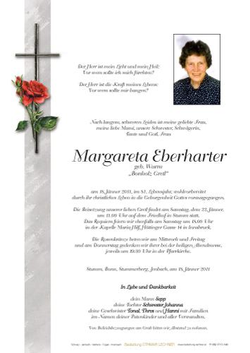 Parte von Margareta Eberharter