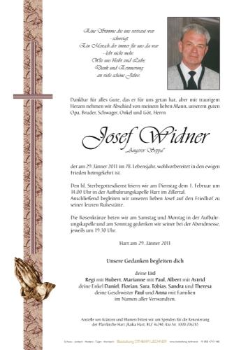 Parte von Josef Widner