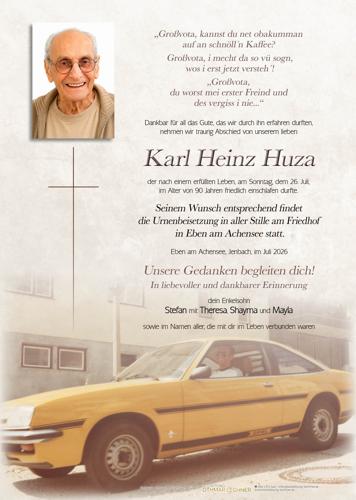 Parte von Karl Heinz Huza