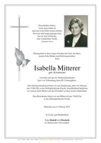 Parte von Isabella Mitterer