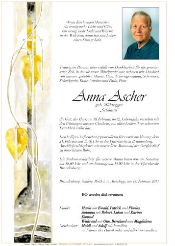Parte von Anna Ascher