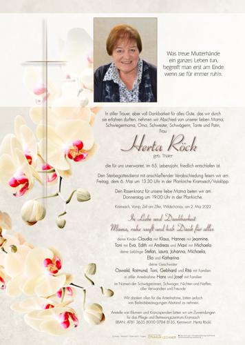 Parte von Herta Röck