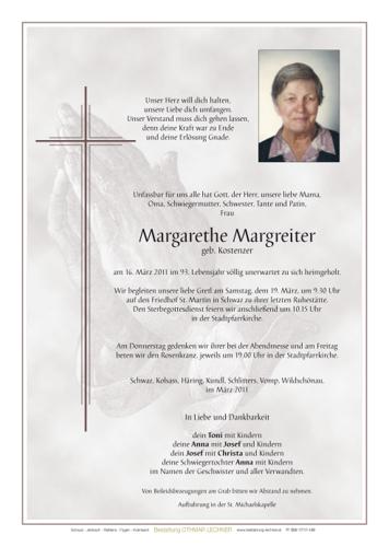 Parte von Margarethe Margreiter