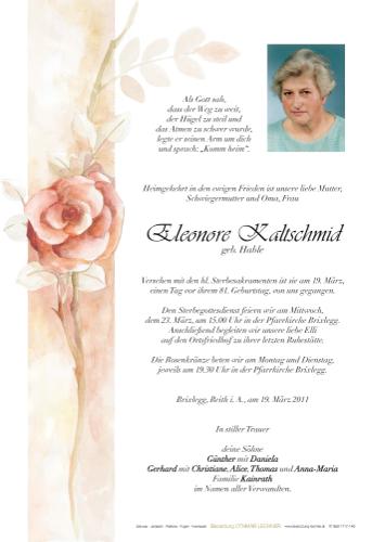 Parte von Eleonore Kaltschmid