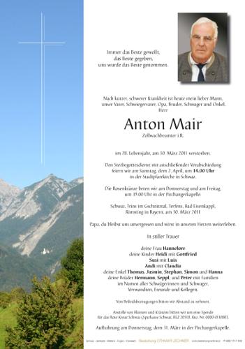 Parte von Anton Mair