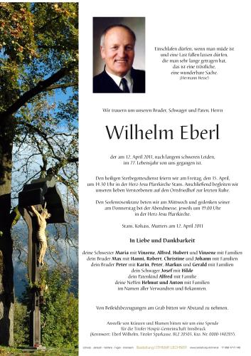 Parte von Wilhelm Eberl