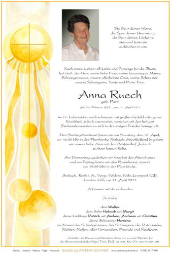 Parte von Anna Ruech