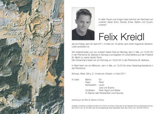 Parte von Felix Kreidl