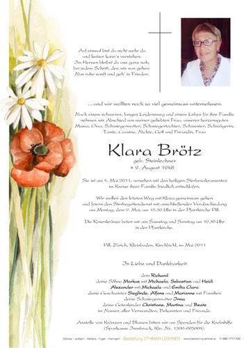 Parte von Brötz Klara