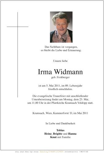Parte von Irma Widmann