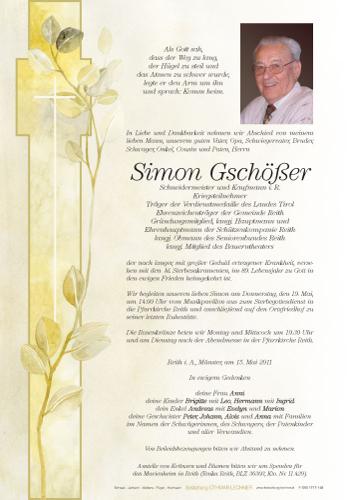 Parte von Simon Gschösser