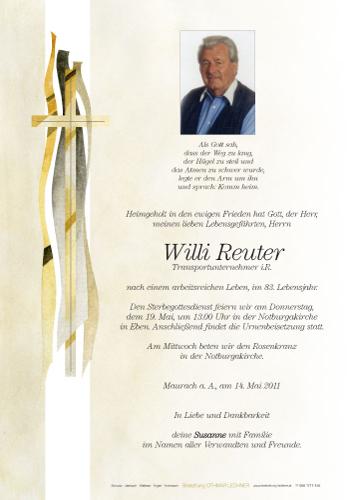 Parte von Willi Reuter