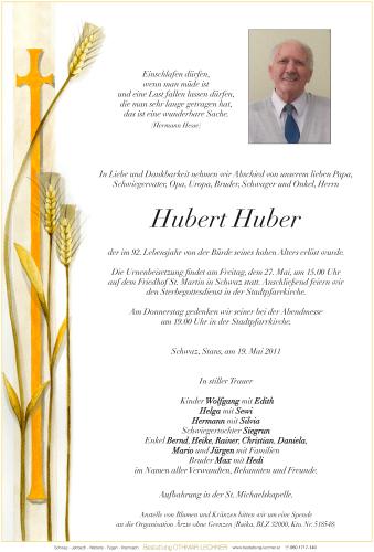Parte von Hubert Huber