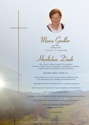 Parte von Maria Gredler