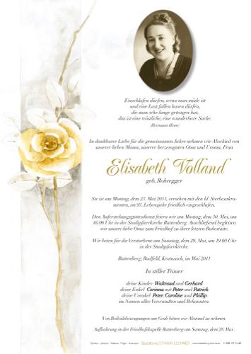 Parte von Elisabeth Volland
