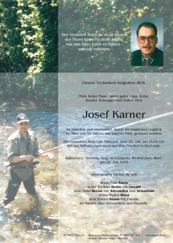 Parte von Josef Karner