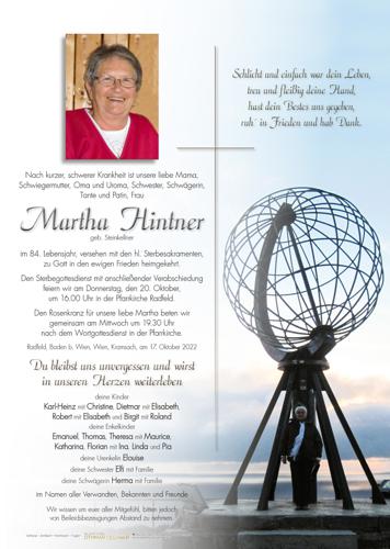 Parte von Martha Hintner