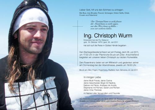 Parte von Christoph Wurm