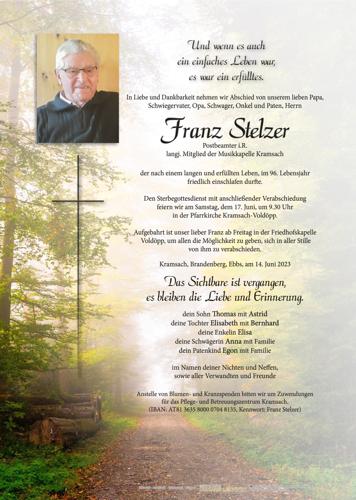 Parte von Franz Stelzer