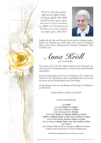 Parte von Anna Kröll