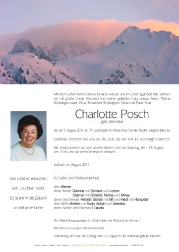 Parte von Charlotte Posch