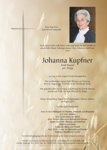 Parte von Johanna Kupfner