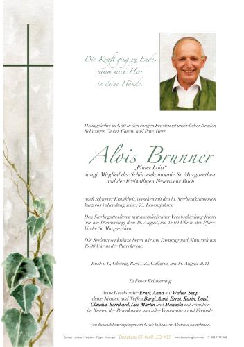 Parte von Alois Brunner
