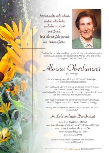 Parte von Aloisia Oberhauser