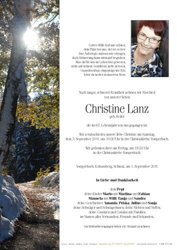 Parte von Christine Lanz