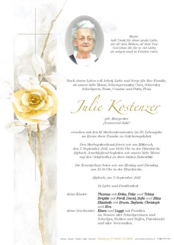 Parte von Julie Kostenzer