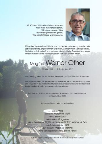 Parte von Werner Ofner