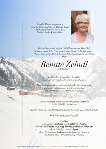 Parte von Renate Zeindl